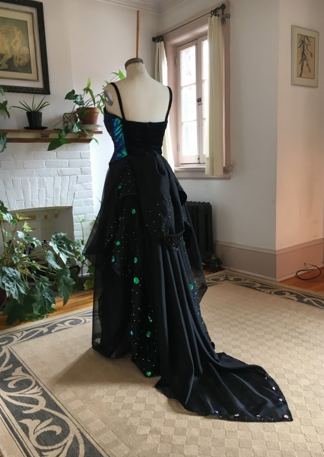 Charlotte Models Midnight Nightingale: Part II – Art Gowns
